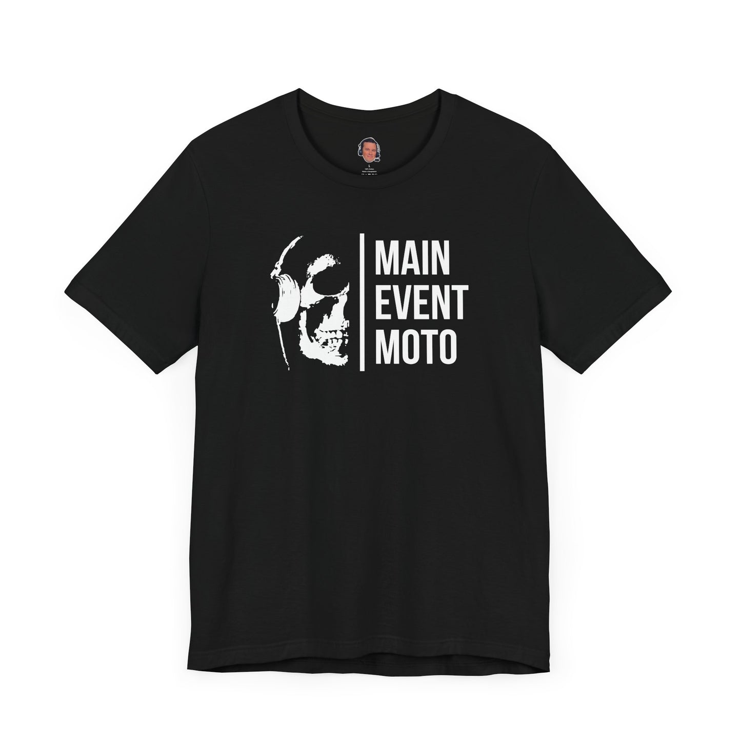 Original "Main Event Moto" Logo Graphic T-Shirt