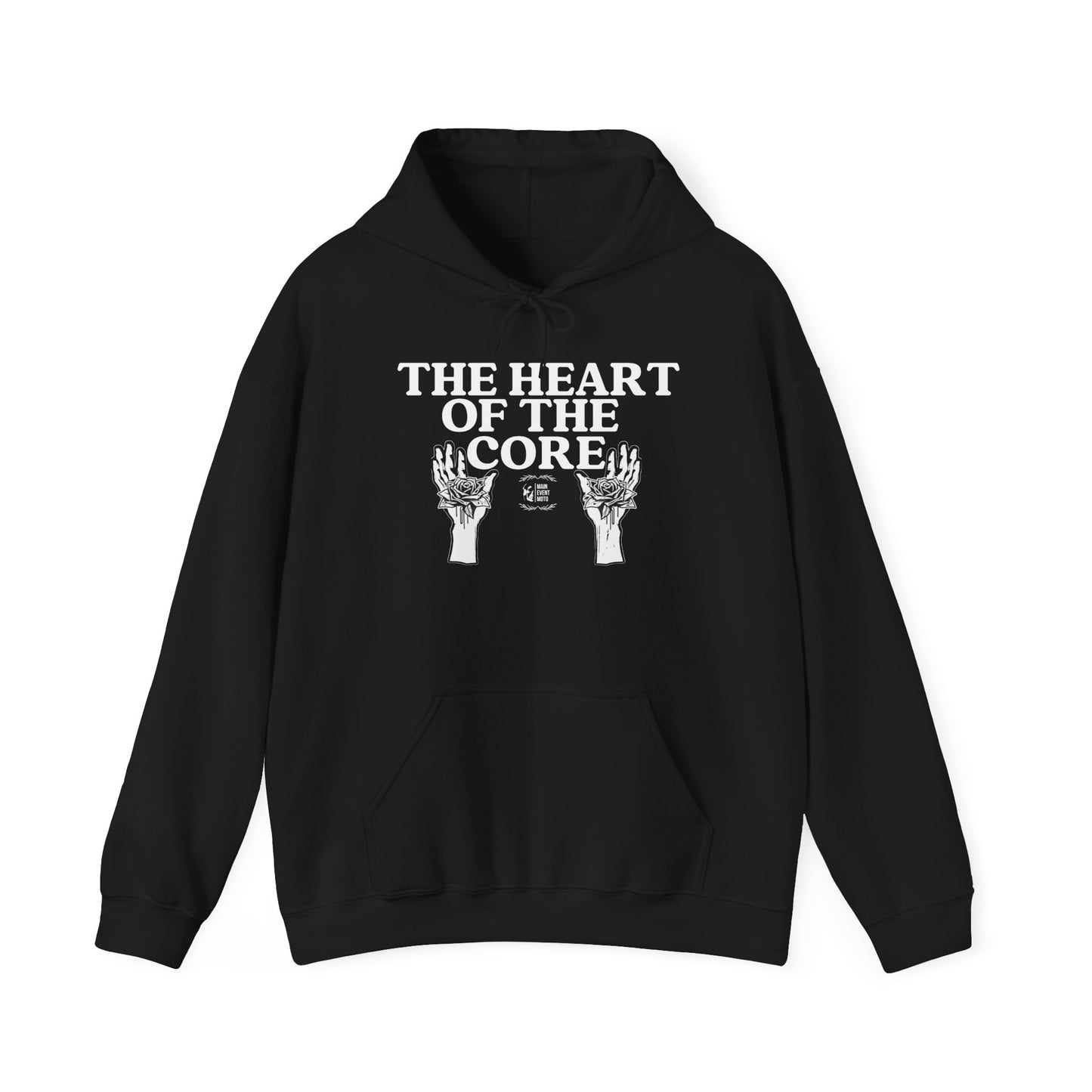 "Heart of the Core" Black Hoodie