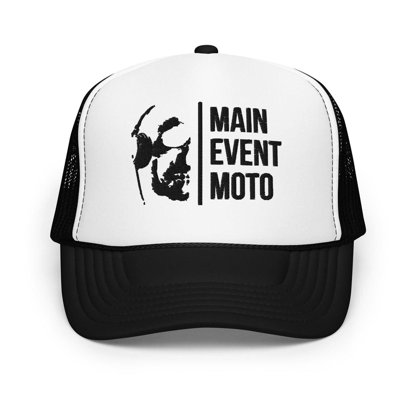 Main Event Moto Embroidered 'OG Logo' Foam Trucker Hat