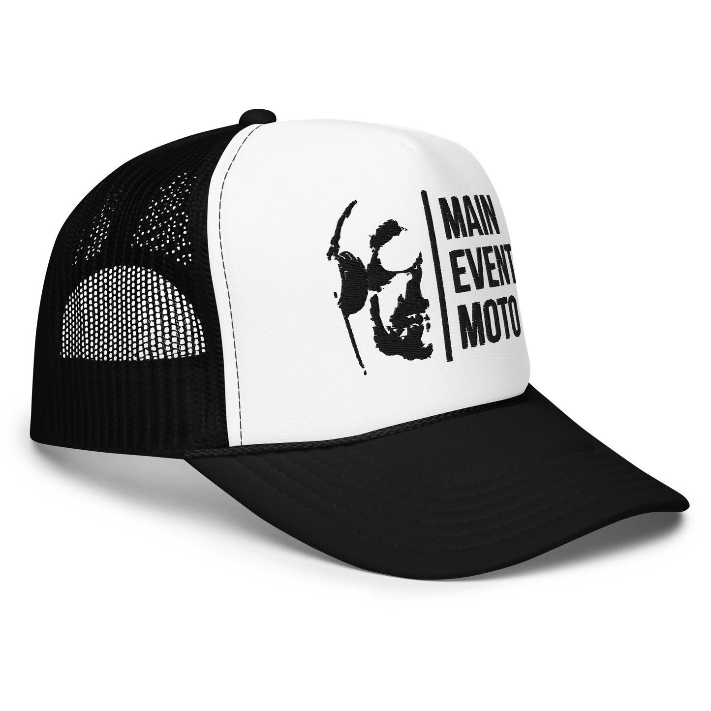 Main Event Moto Embroidered 'OG Logo' Foam Trucker Hat