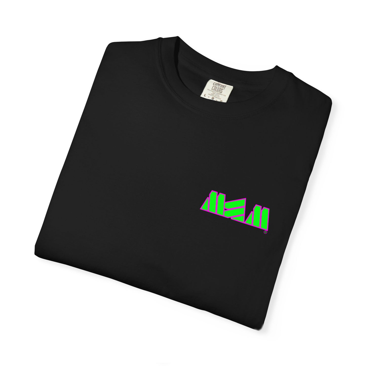 Rhythm Section Tee - Green/Pink