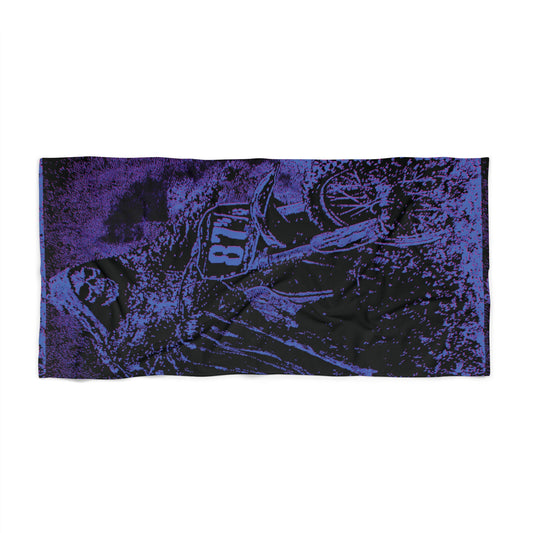 Run to the Hills Beach Towel