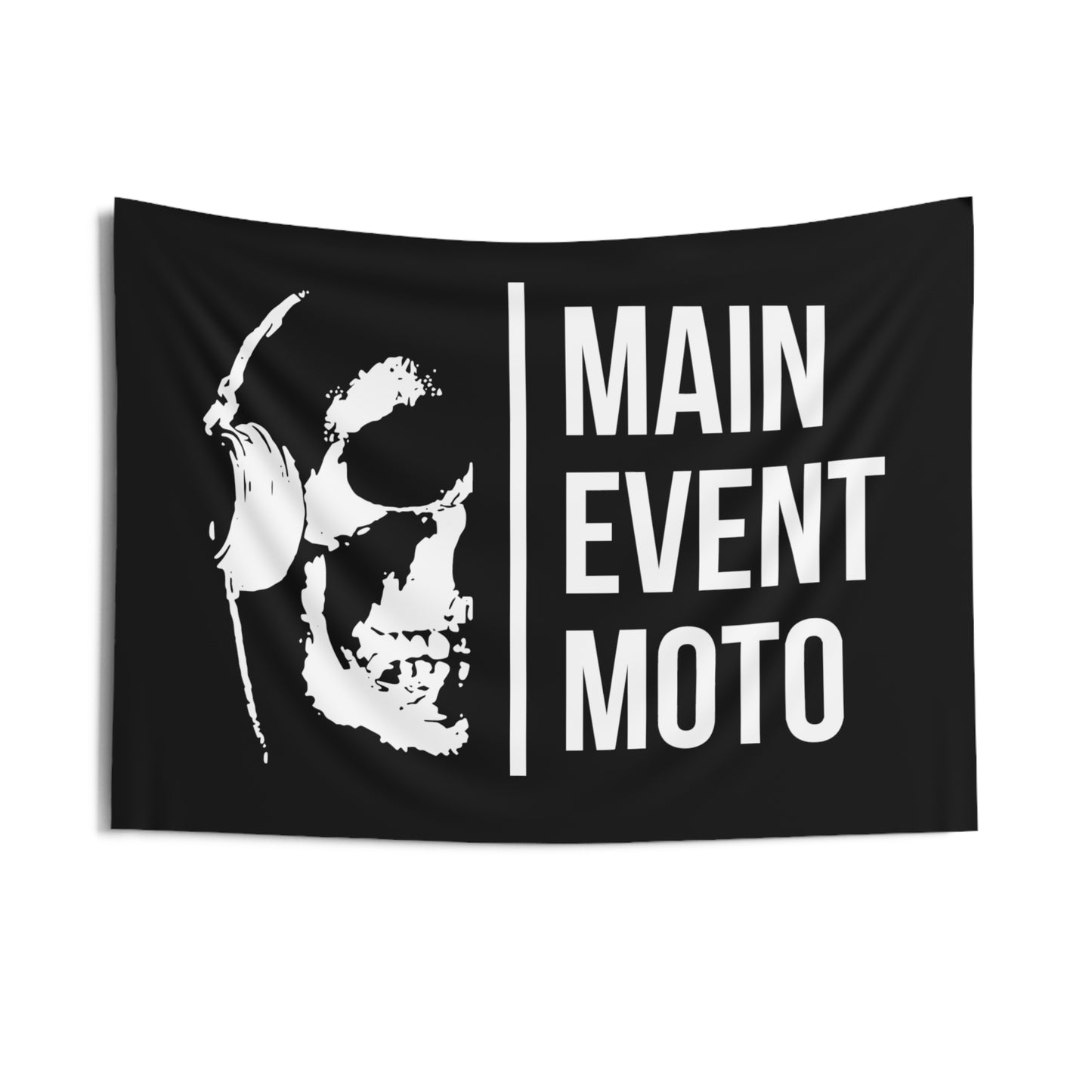 Main Event Moto Light Weight Indoor Wall Flag