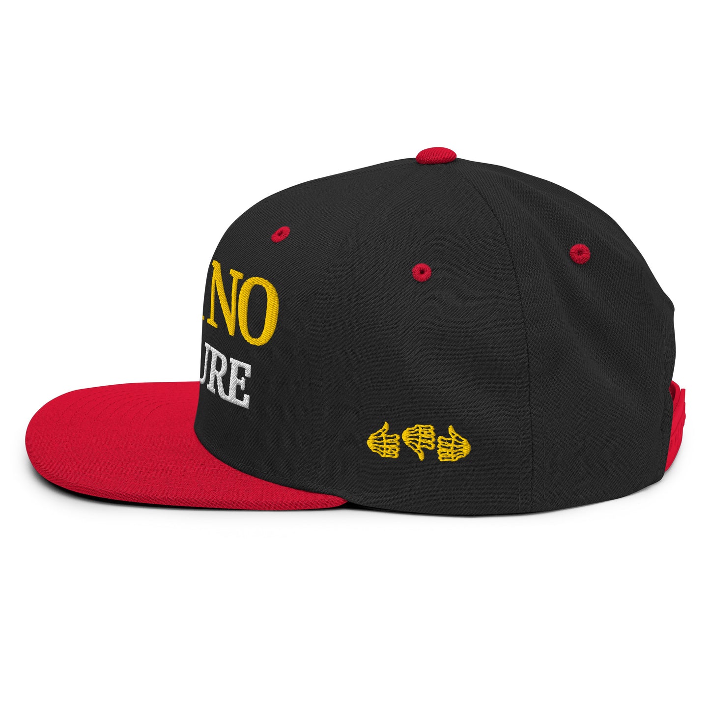 No Snapback Yeah No For Sure Snapback – Main Event Moto